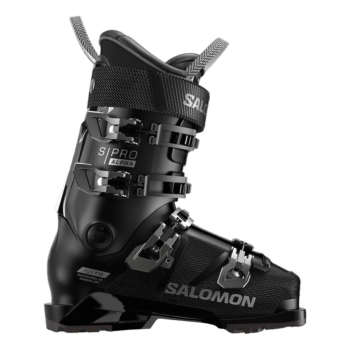 Salomon S/Pro Alpha 110 GW Boot Men's in Black Dark Grey